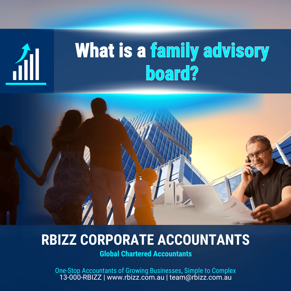 What is a family advisory board?
